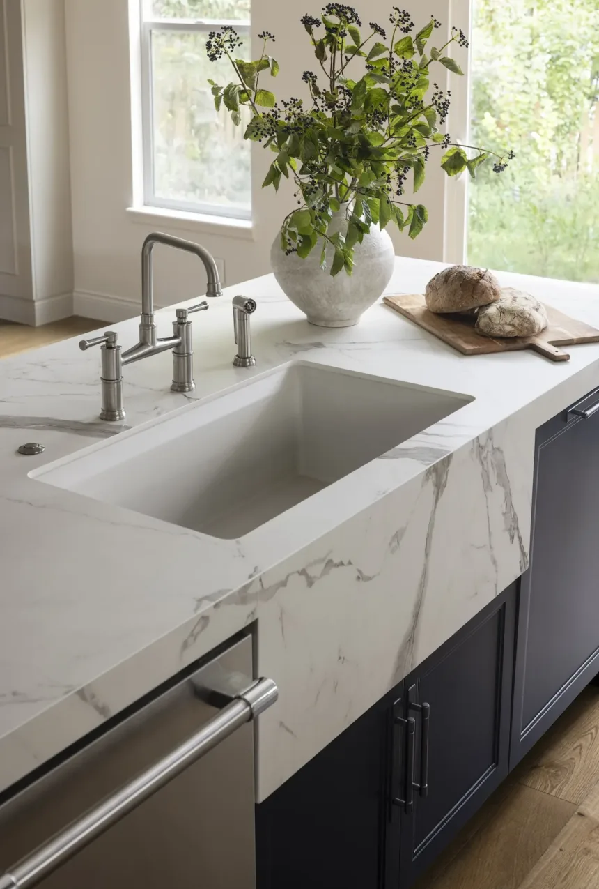 farmhouse-sink-marble-countertops-arvada-co-kitchen